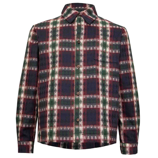 Boys Christmas Checked Shirt