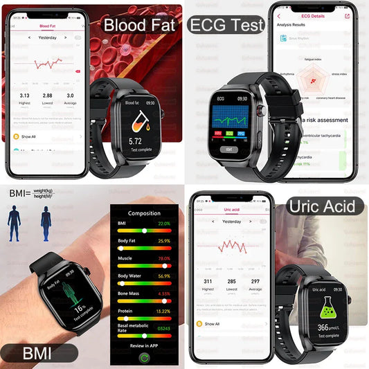 NNEOBA Fitness Smart Watch Black-1
